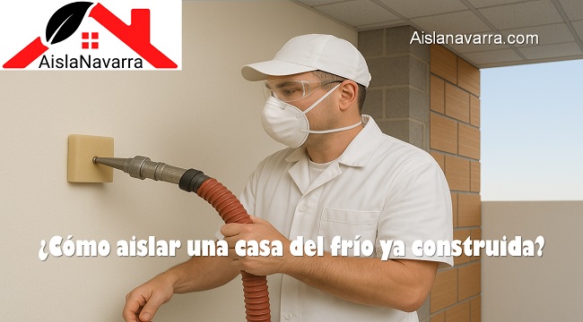 Cómo aislar una casa del frio ya construida