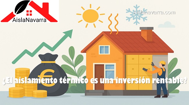 El aislamiento térmico es una inversión rentable