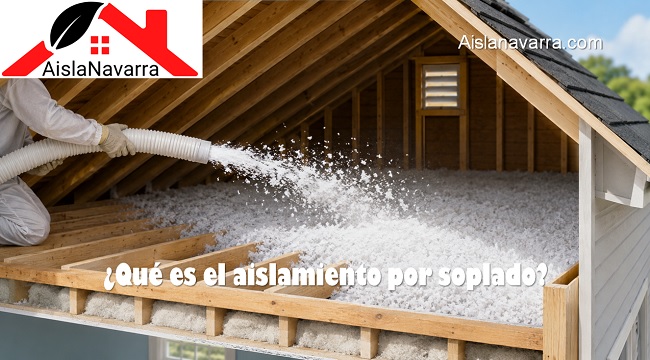 qué es el aislamiento por soplado