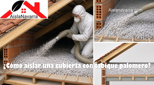 Cómo aislar una cubierta con tabique palomero